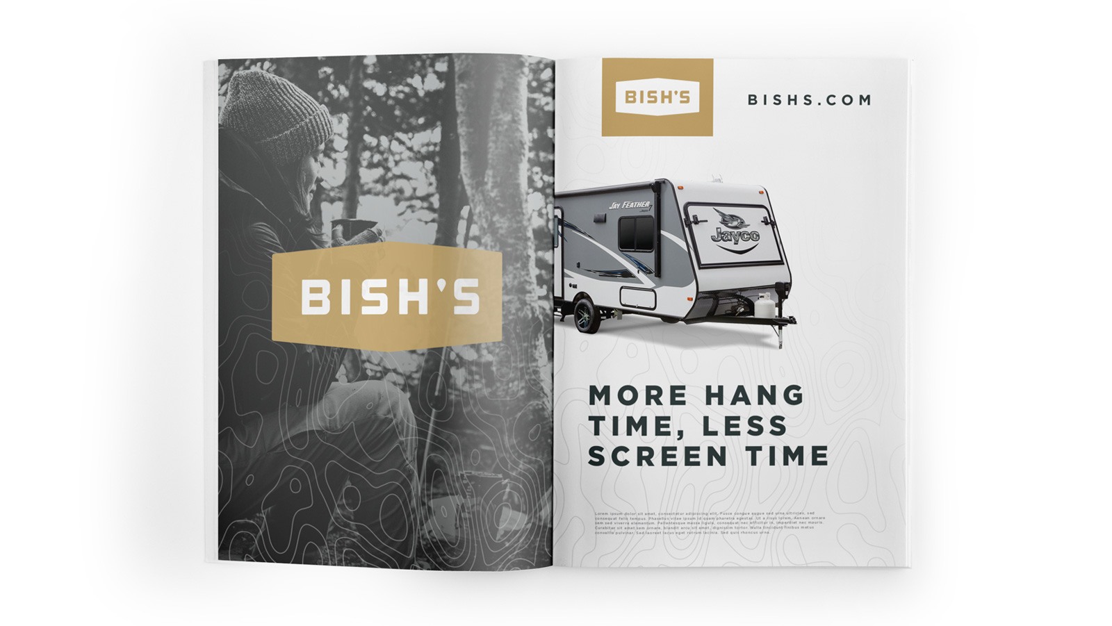 Bish's RV Brand Refresh | Outdoor Retail Brand Strategy SOVRN